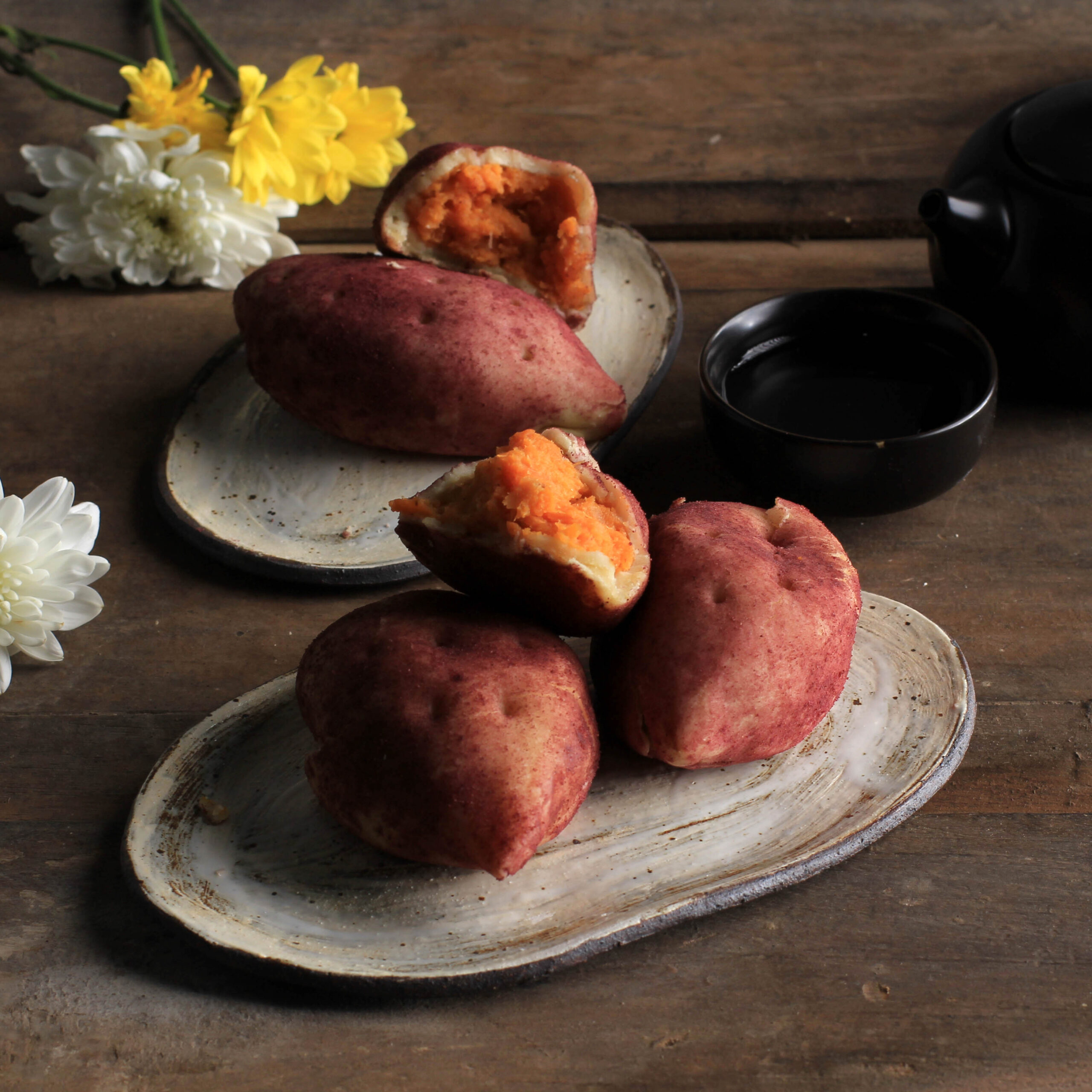 Japans new delicious dark horse sweet potato dessert drink is waiting at a beef bowl chain